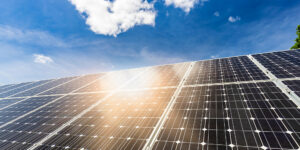 Solar Array in sunlight - E3 Consulting